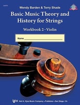 Basic Music Theory and History for Strings Violin string method book cover